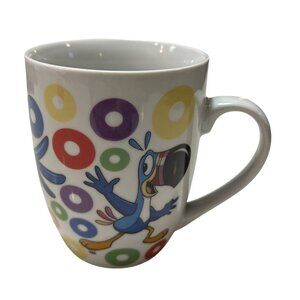 Kellogg's Froot Loops Toucan Sam Ceramic Coffee Mug 2013 Multicolor  Retro Colle